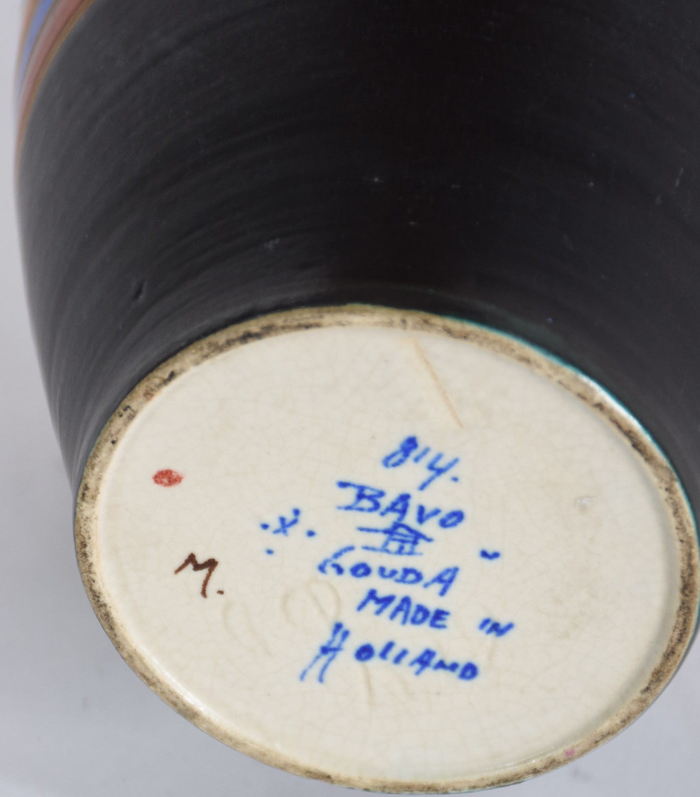 Vaso de cerâmica holandês. - foto 4 de 4