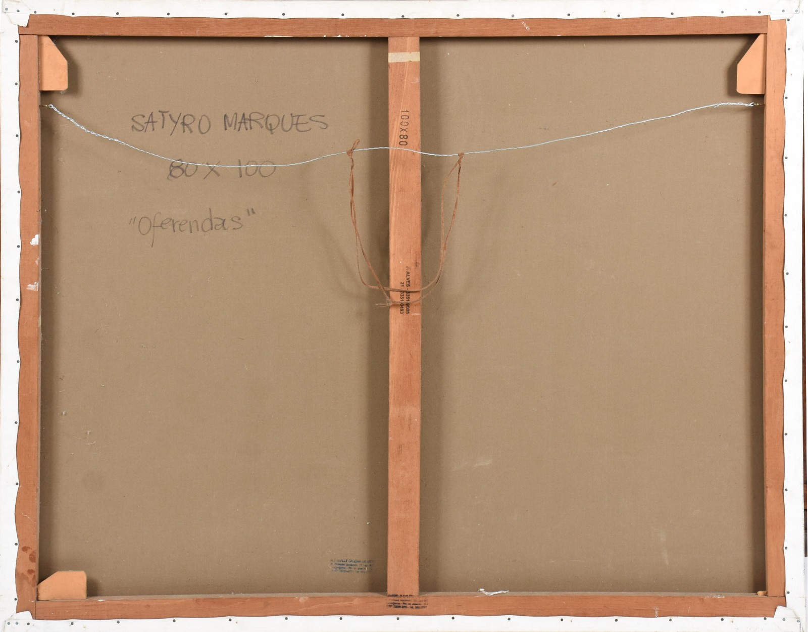 Satyro Marques (1935), Oferendas - foto 3 de 3