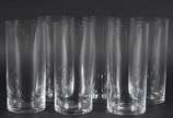 Seis copos de cristal long drink, 390 ml. - Seis copos de cristal long drink, 390 ml.