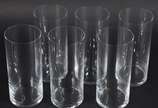 Seis copos de cristal long drink, 390 ml. - Seis copos de cristal long drink, 390 ml.