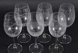 Seis cálices  de cristal para  vinho tinto, 430... - Seis cálices  de cristal para  vinho tinto, 430 ml.