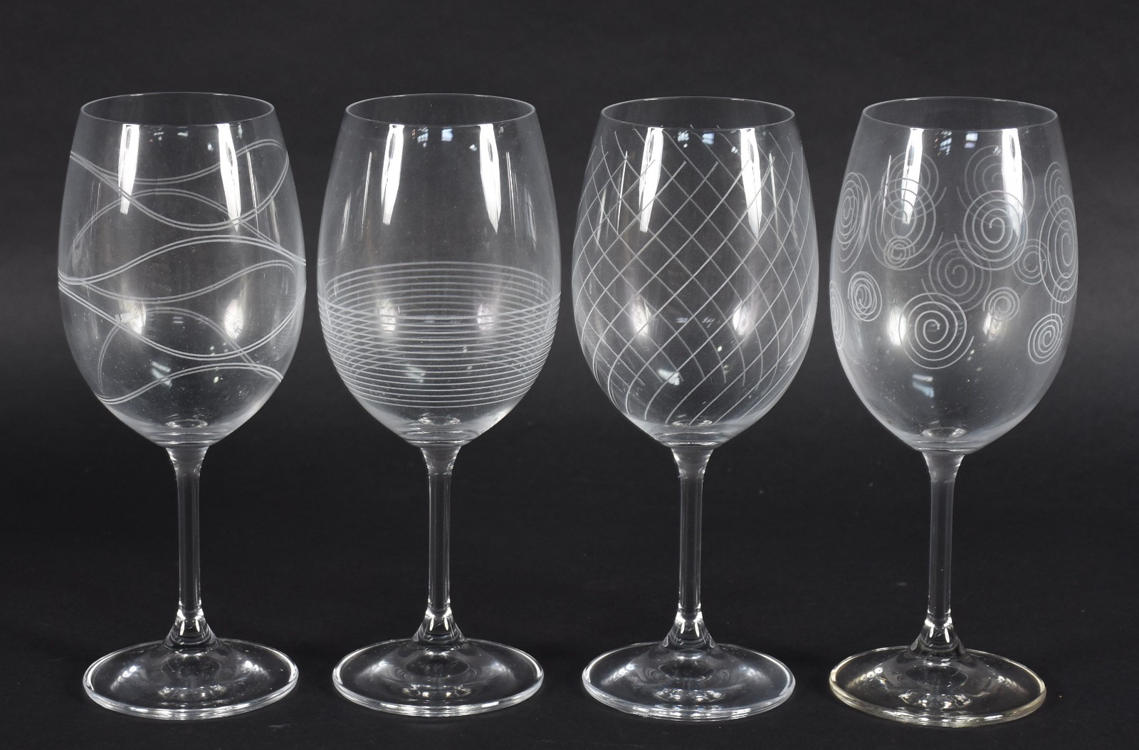 Seis cálices de cristal para vinho tinto, 430 ml. - foto 3 de 3