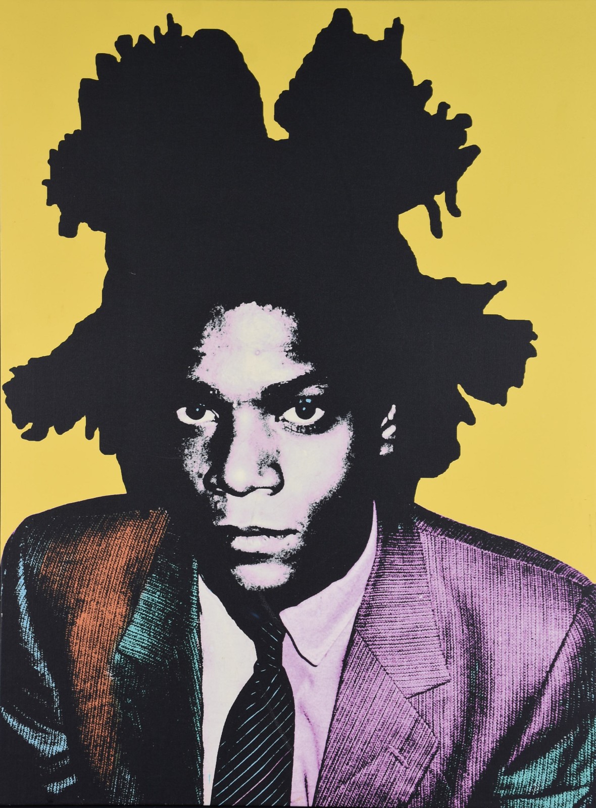Offset BASQUIAT - Impressão sobre tela. - foto 1 de 3