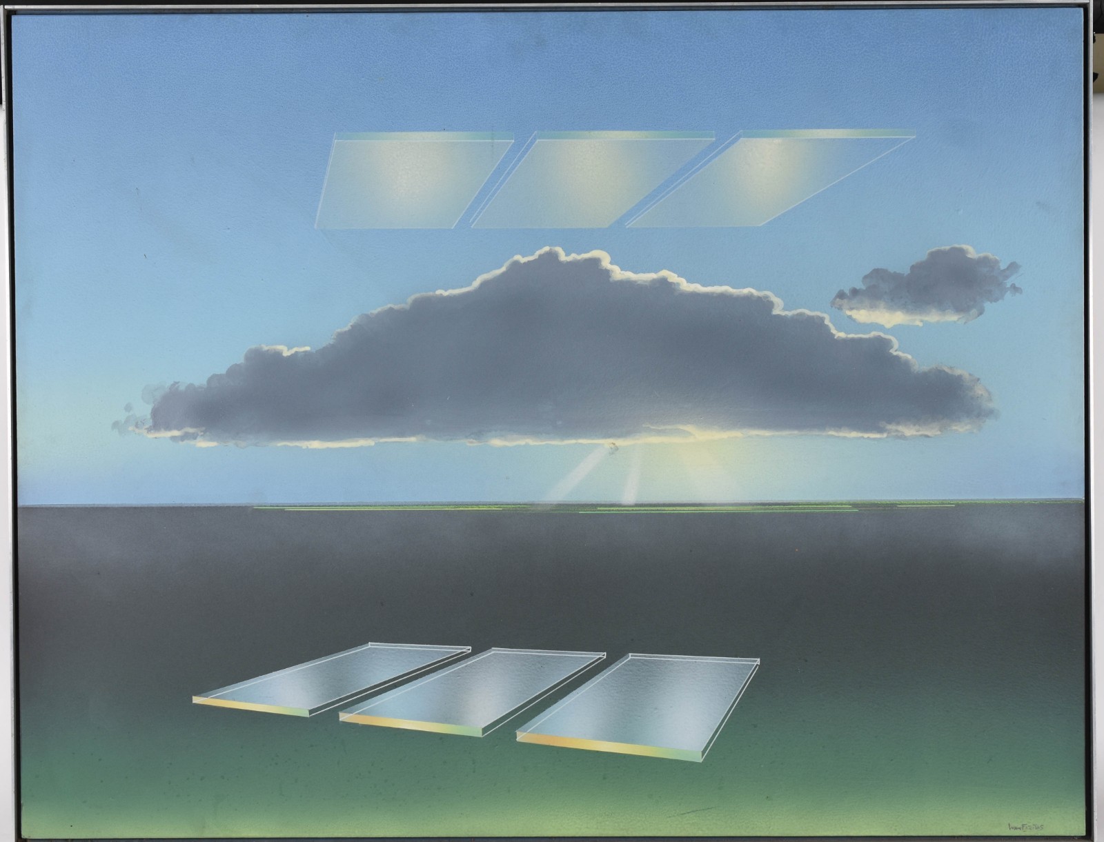 Ivan Freitas (1932-2006), Céu com composições - foto 1 de 5