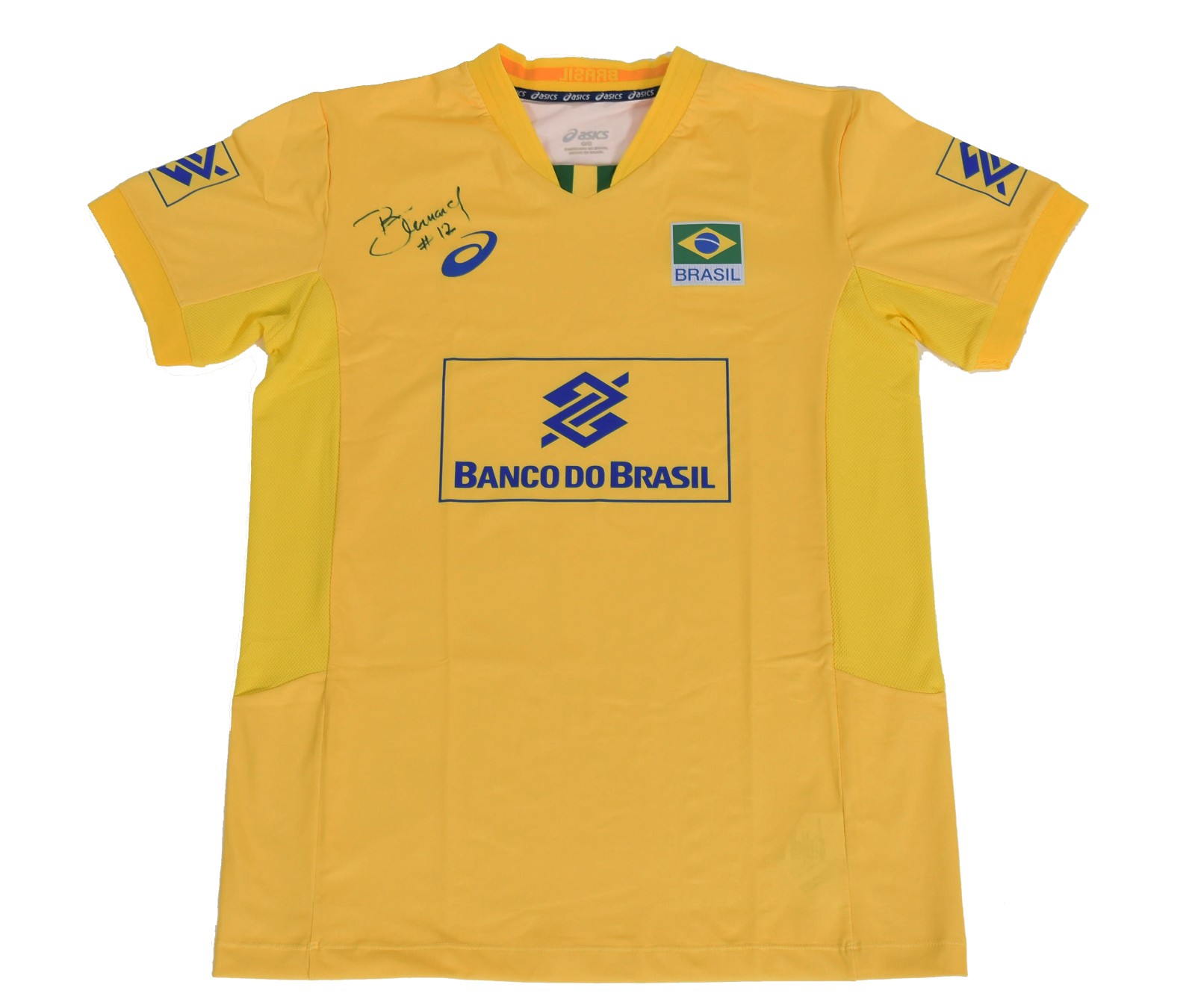 Camisa Oficial da Seleção Brasileira de Vôlei, autografa pelo... - foto 1 de 4