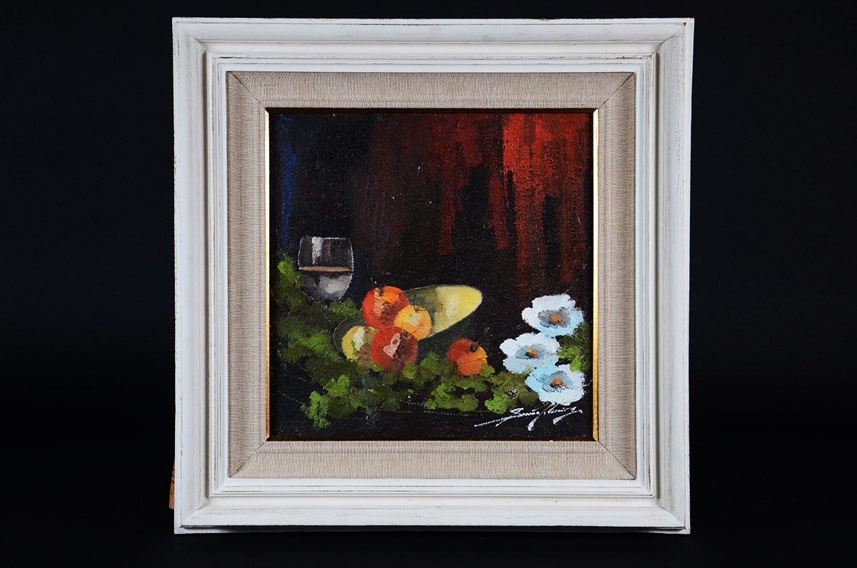 SANSÃO PEREIRA - natureza morta - ost - 50 X 50