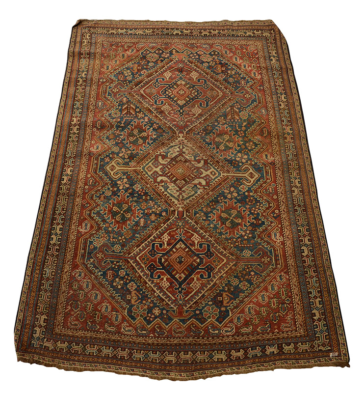 Tapete Shiraz medindo: 1,98 x 1,30 m