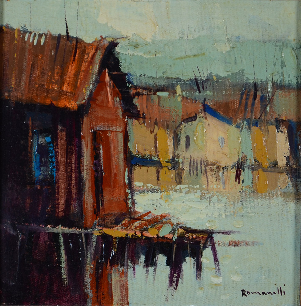 ROMANELLI - Alagados, 1979 - ose - 20 x 20 - foto 1 de 2