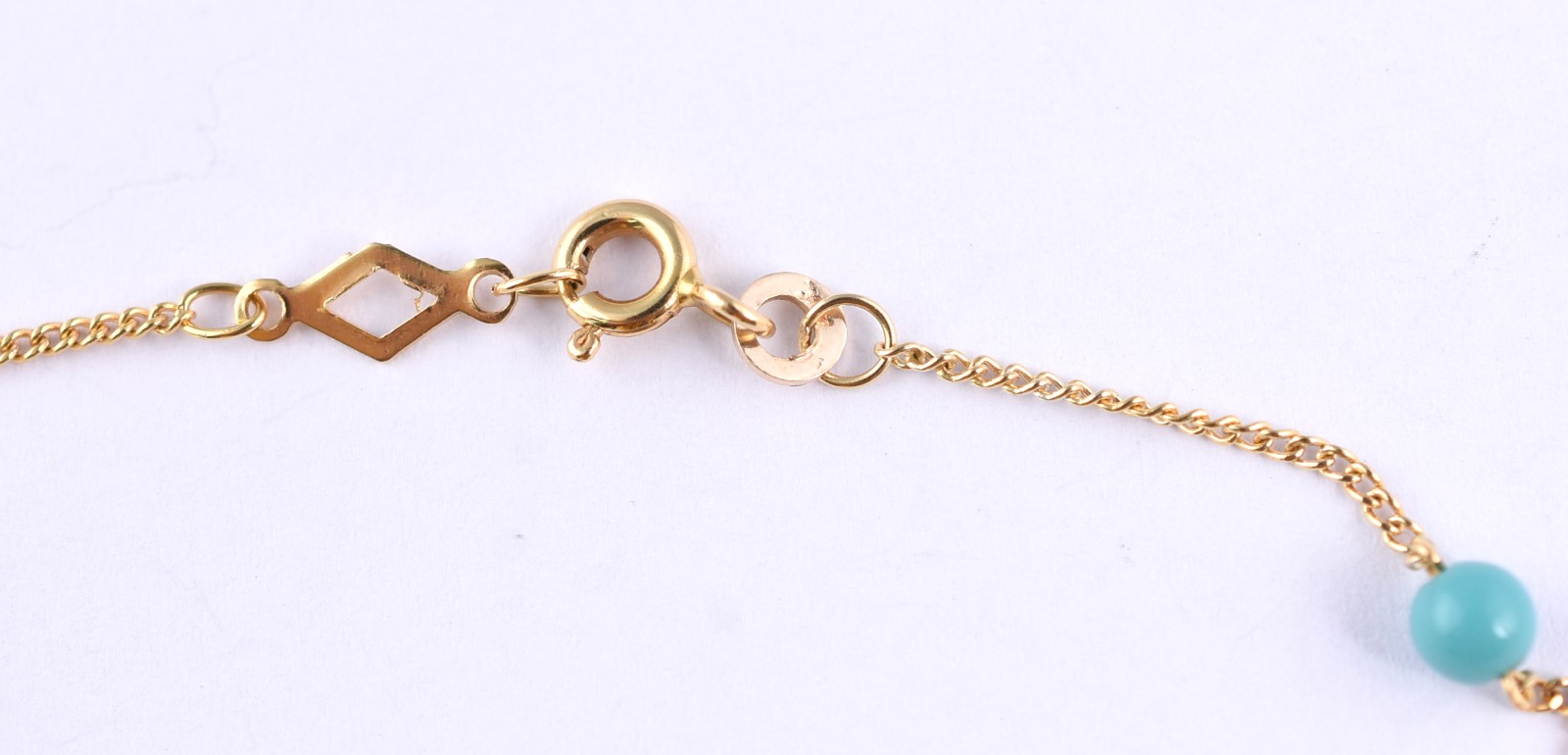 Pulseira em ouro 18k, modelo corrente (Por questão de segurança a... - foto 2 de 4