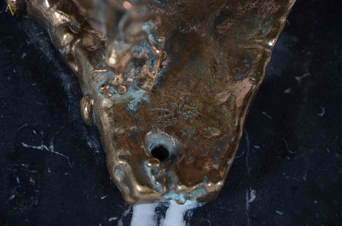 SALVADOR DALI - "Alma Del Quijote" - Escultura de bronze... - foto 4 de 4