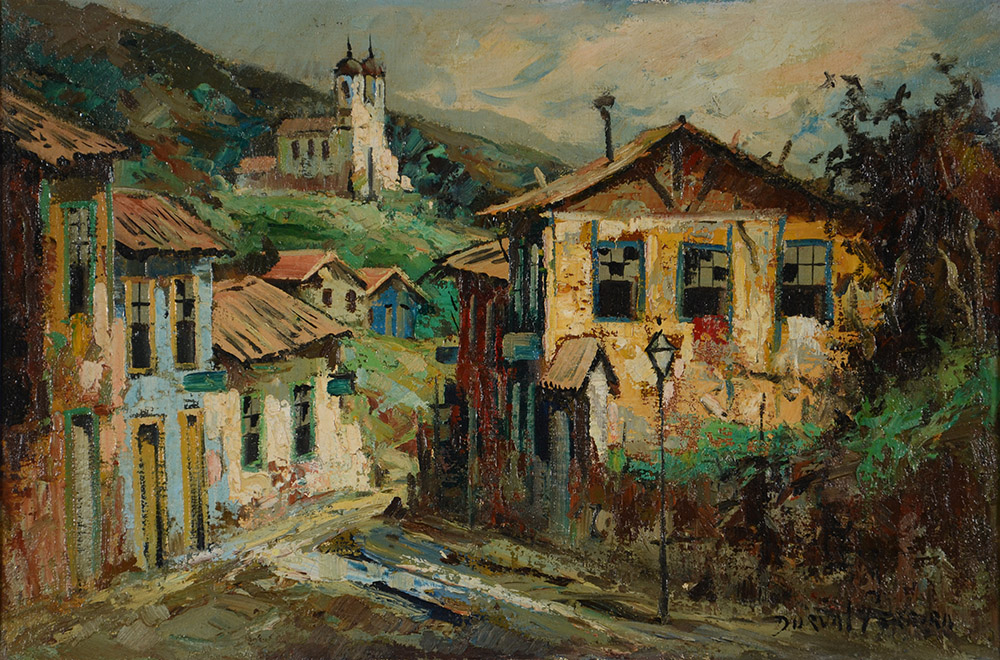 DURVAL PEREIRA - Casario - ost - 40 x 61 - foto 1 de 2