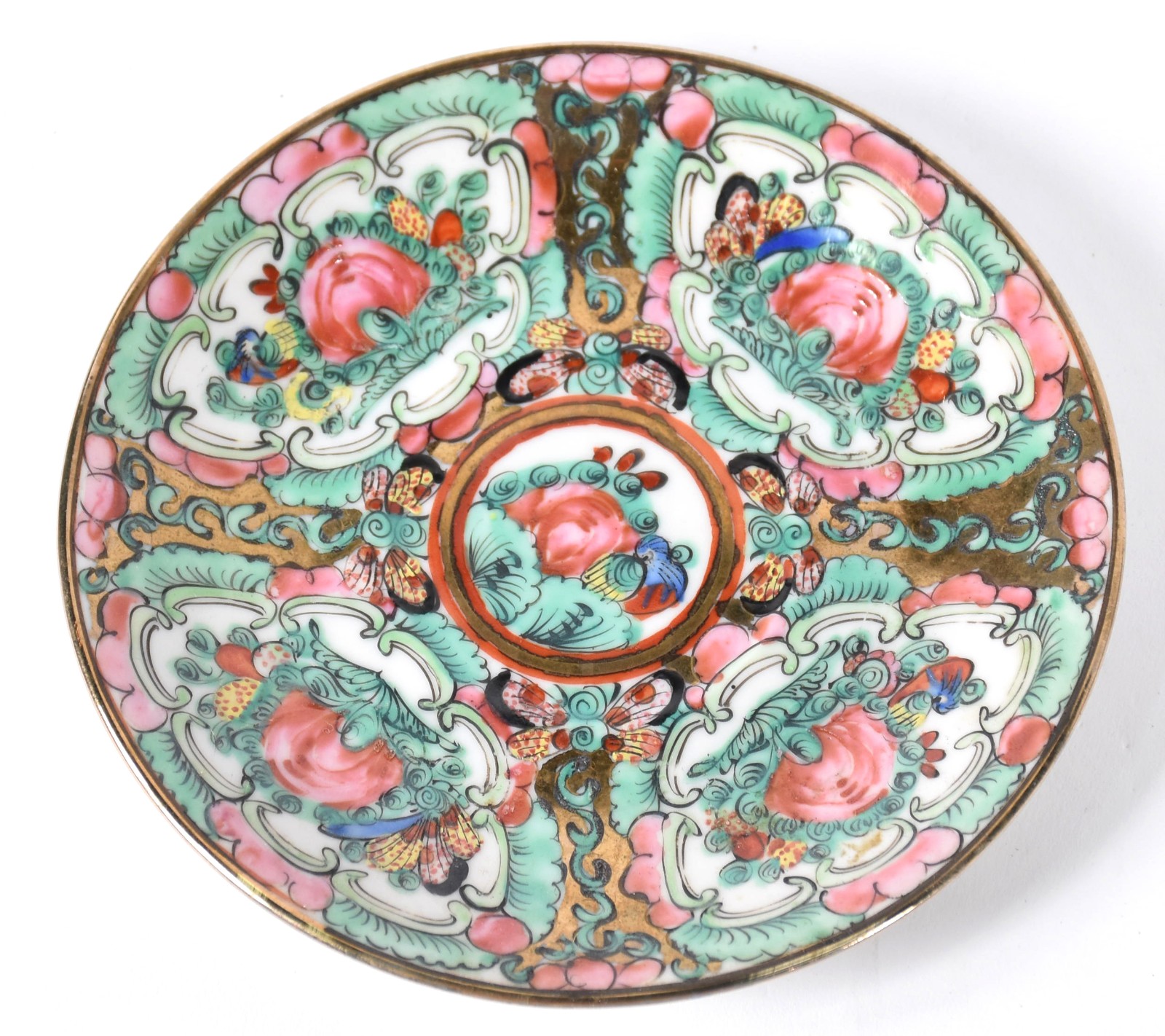 Aparelho de chá de porcelana chinesa composto de: 8 xícaras com... - foto 5 de 6