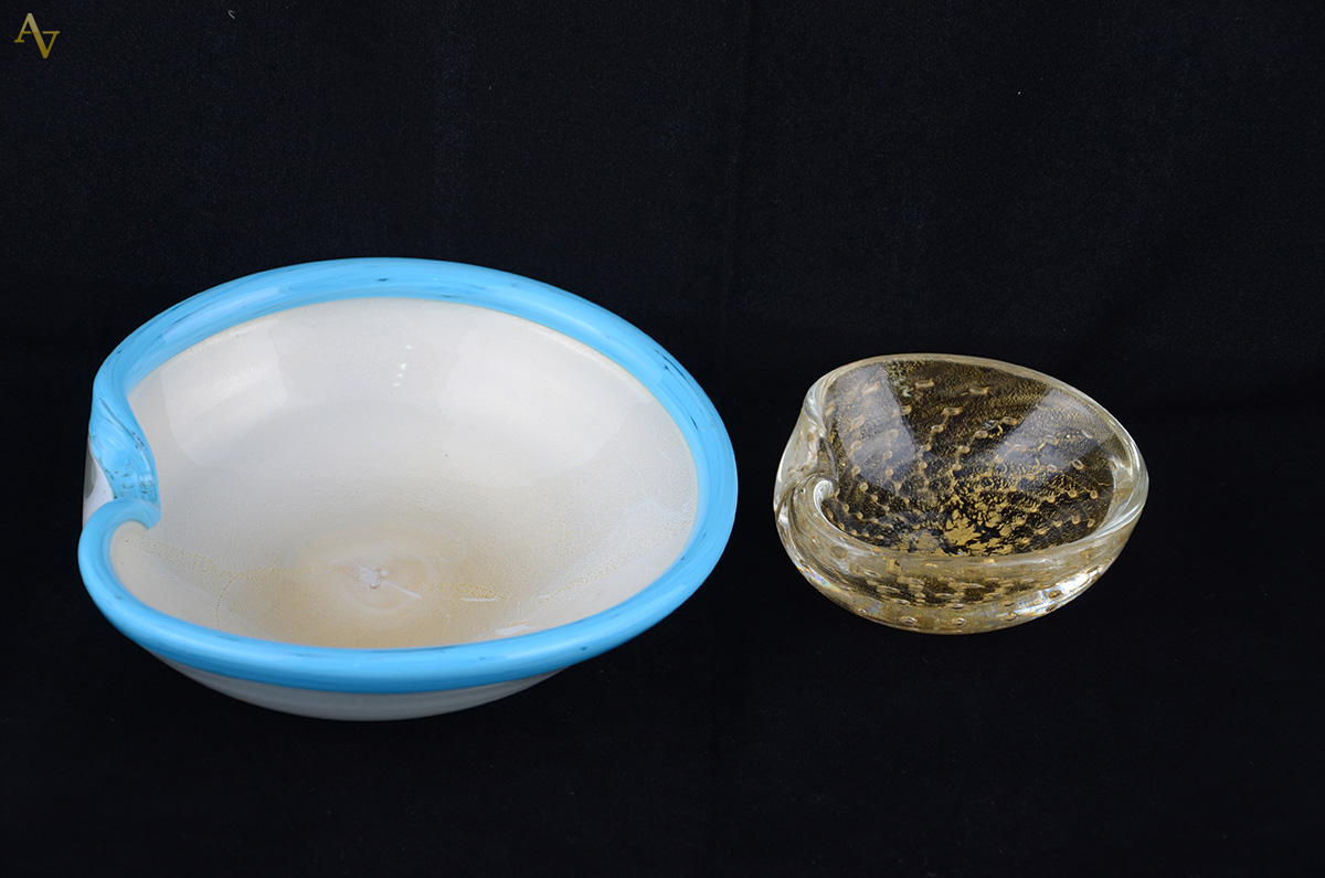 Dois Bowls em murano