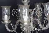 Lustre de cristal para 5 luzes.<br> - Lustre de cristal para 5 luzes.<br>