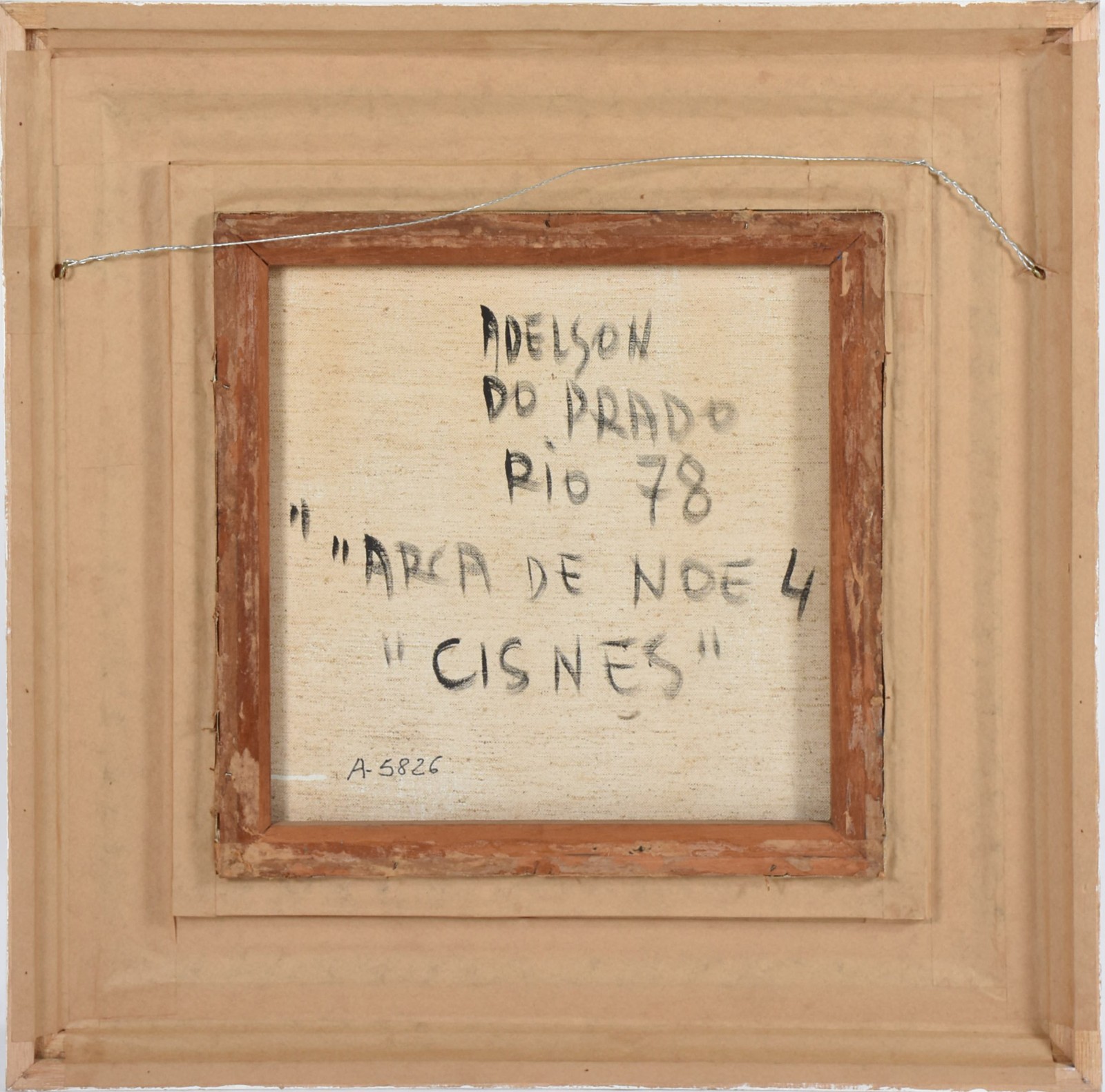 Adelson do Prado (1944-2013), Arca de Noé 4 - Cisnes - foto 4 de 4