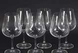 Seis cálices  de cristal para  vinho tinto, 620... - Seis cálices  de cristal para  vinho tinto, 620 ml.
