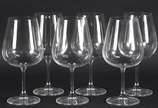 Seis cálices  de cristal para  vinho tinto, 620... - Seis cálices  de cristal para  vinho tinto, 620 ml.
