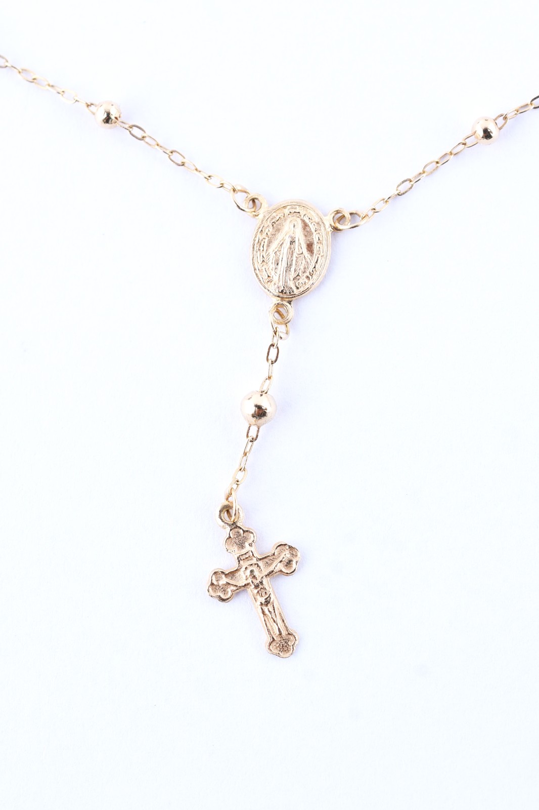 Gargantilha de ouro 18 k contraste 750, feitio terço (Por motivos de... - foto 1 de 5