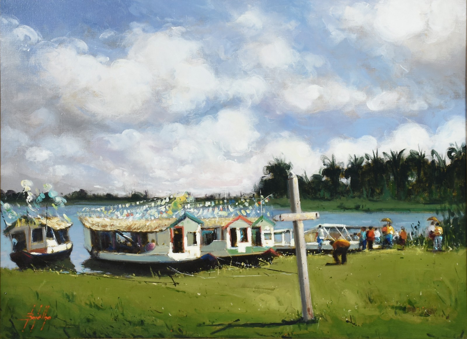 Raimundo Botêlho (1946), Os Barcos de Viana - foto 1 de 4