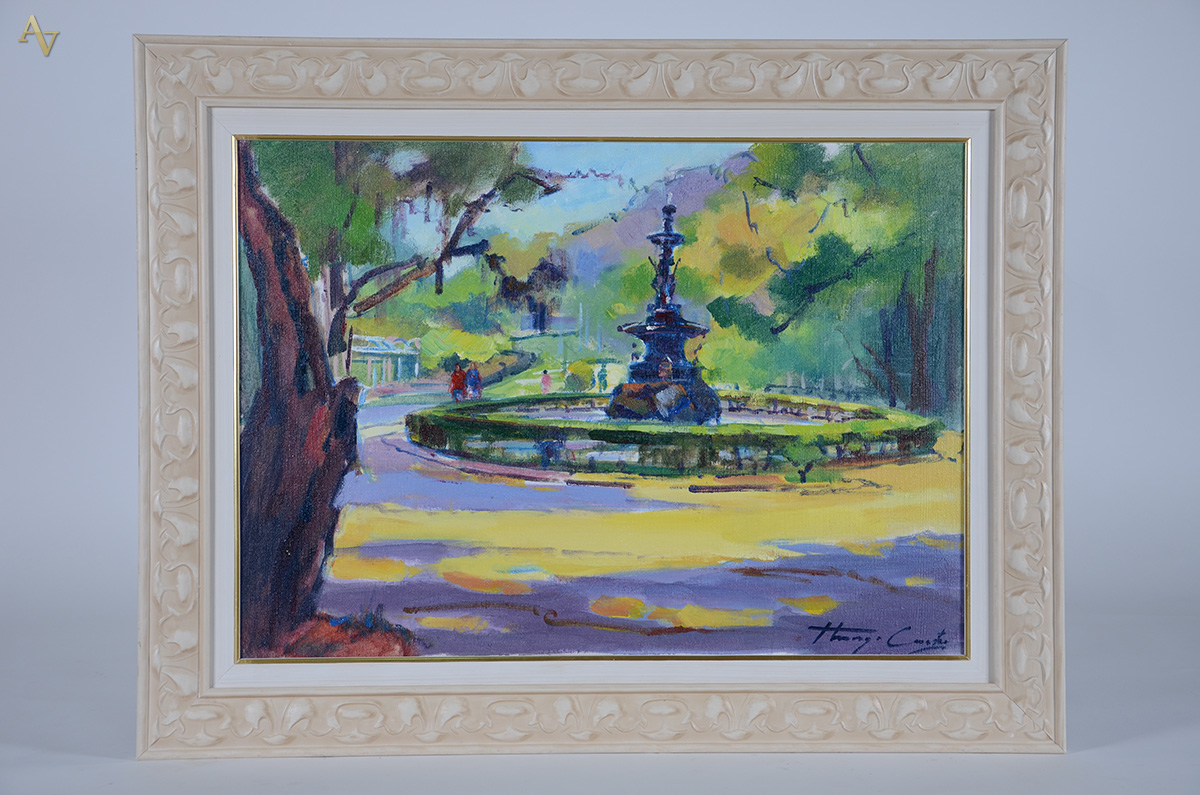 THIAGO CASTRO (1984) - JArdim Botânico - ast - 50 x 70 - foto 1 de 4