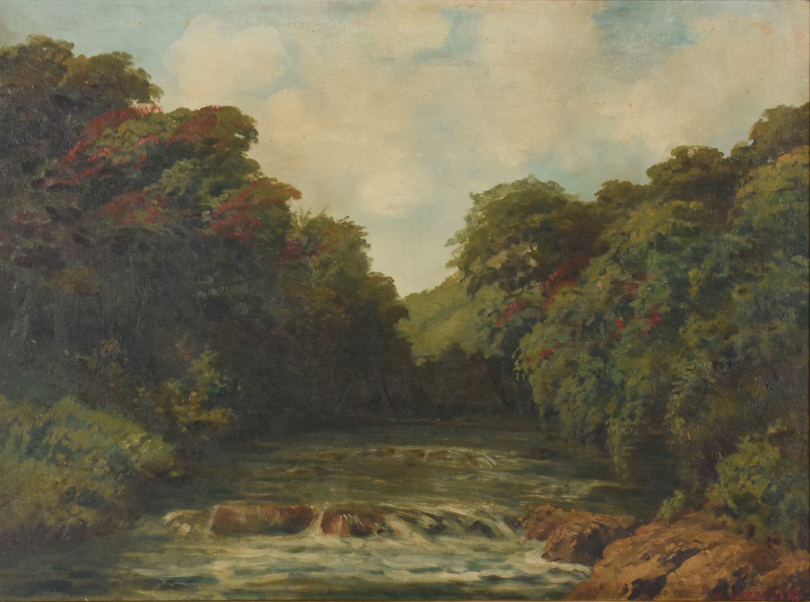 SYLVIO KARASAVAS  (1905-1980), Paisagem - foto 1 de 4