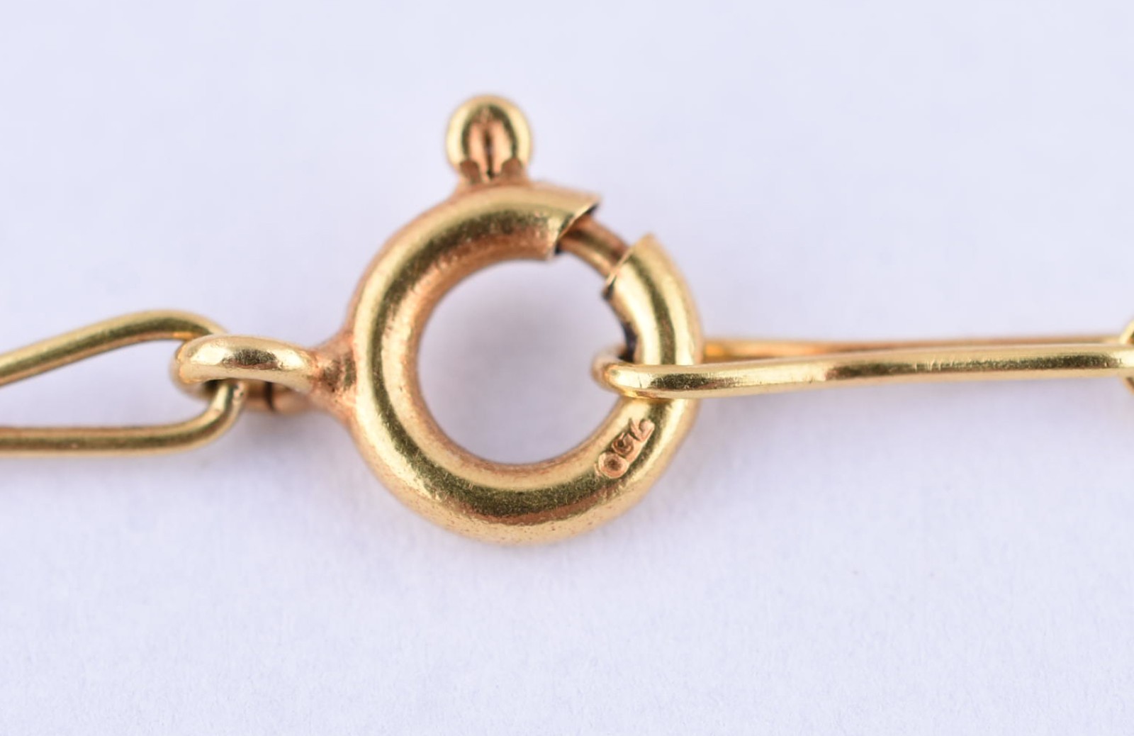 Colar de ouro 18 k com perolas (Por motivos de seguranças as peças... - foto 3 de 4