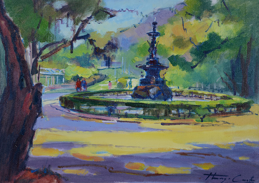 THIAGO CASTRO (1984) - JArdim Botânico - ast - 50 x 70 - foto 2 de 4