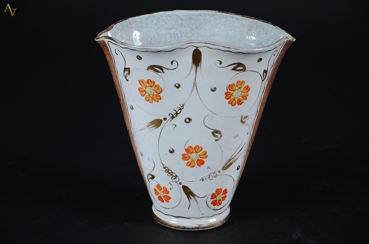 Diversas peças, sendo Vaso em porcelana Italiana - Donatello - 24... - foto 2 de 2