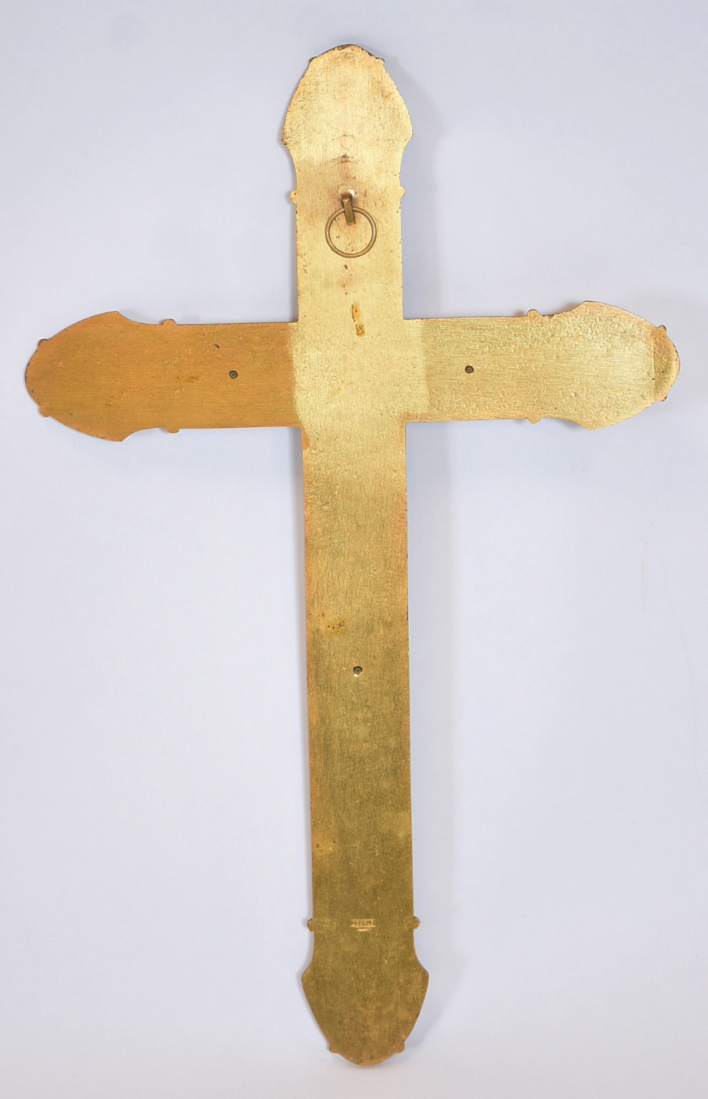 Crucifixo com figura de Cristo em bronze. - foto 5 de 5