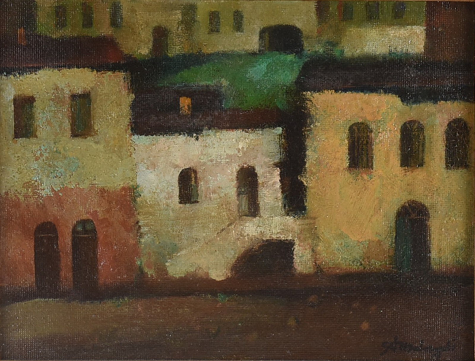 Ado Malagoli (1906-1994), A Casa Amarela - foto 1 de 4