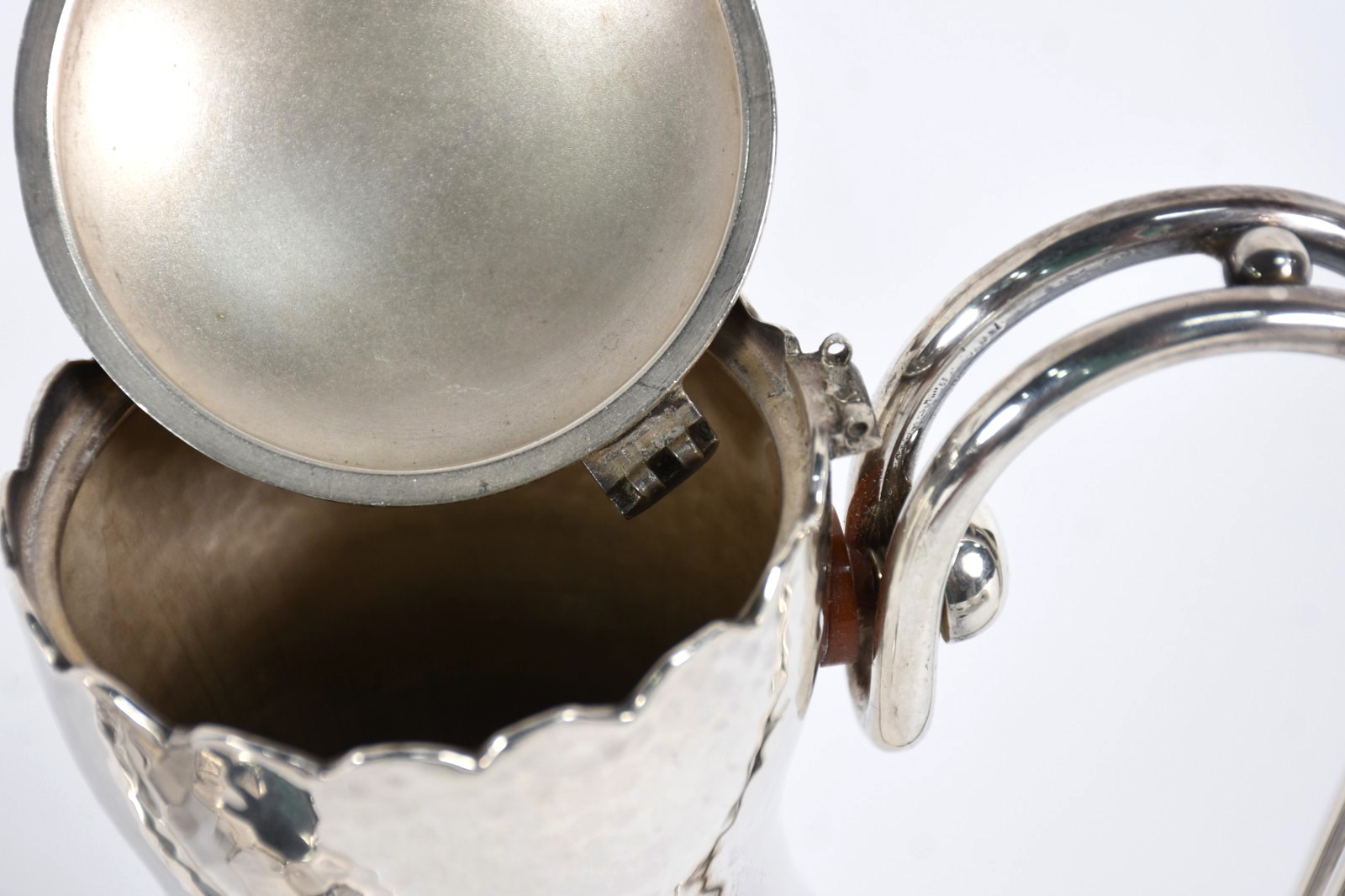 Serviço de chá e café de prata peruana Sterling com punção de... - foto 5 de 7