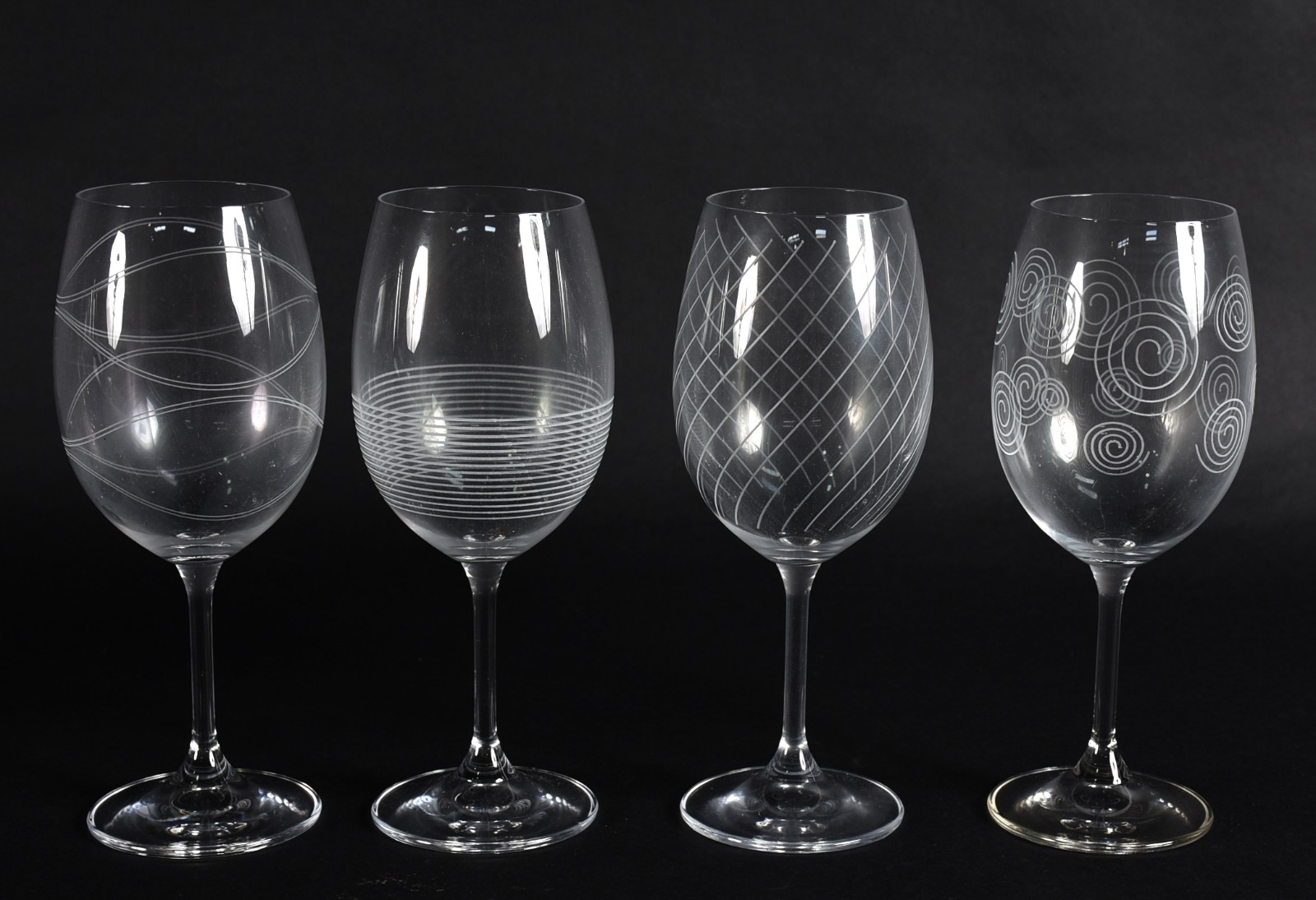 Seis cálices de cristal para vinho tinto, 430 ml. - foto 3 de 3