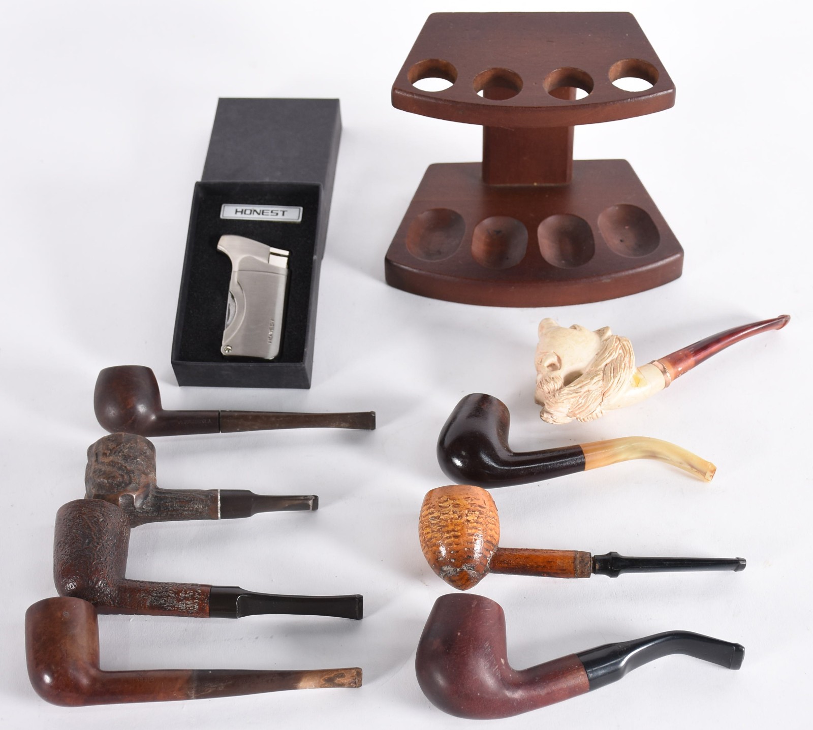 Oito cachimbos diversos, sendo das marcas Brial Piper Maker, Nally... - foto 1 de 6