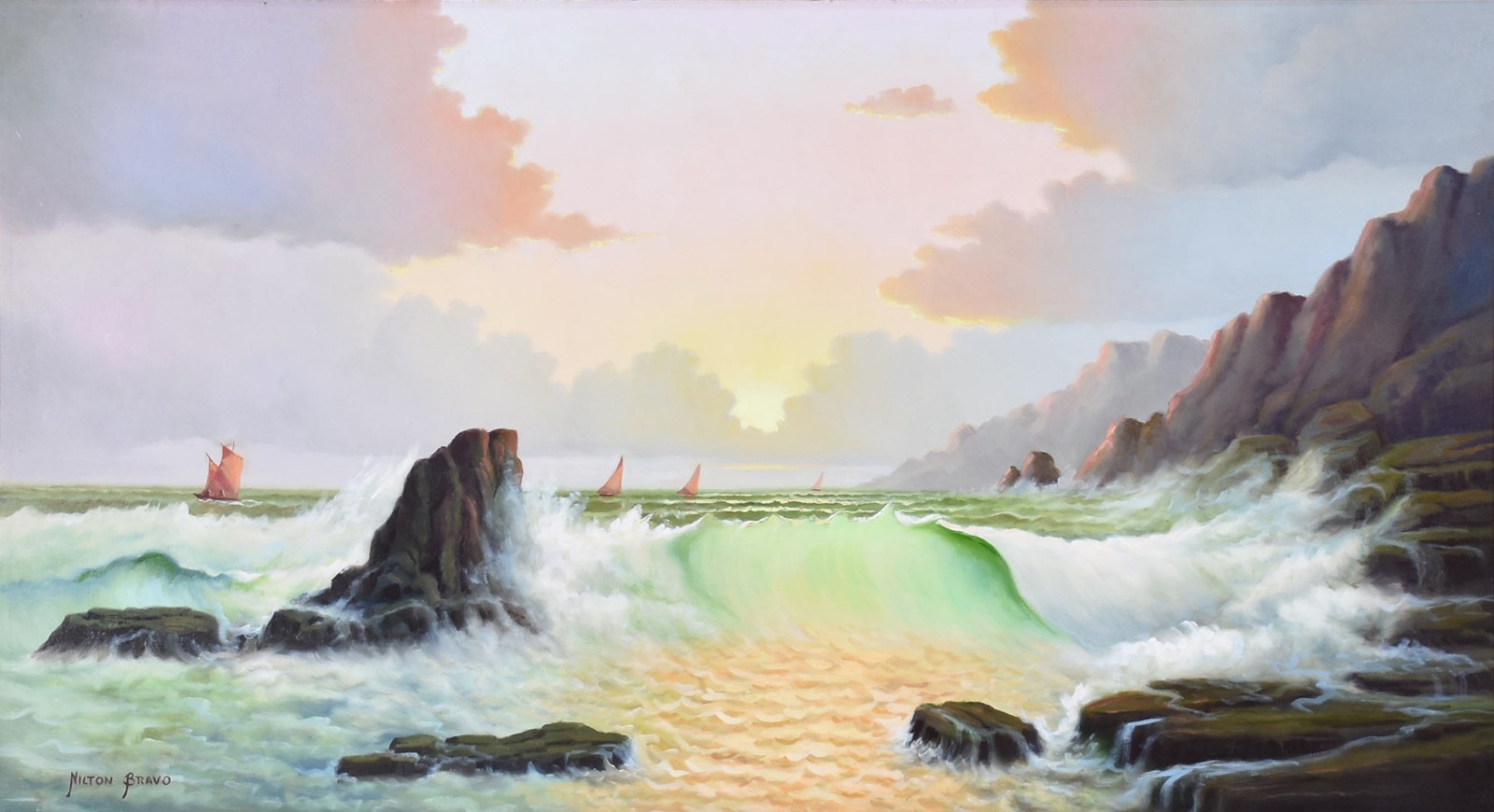 Nilton Bravo (1937-2005), Marinha - foto 1 de 4