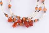 Conjunto com 4 pulseiras em prata 925 mls contr... - Conjunto com 4 pulseiras em prata 925 mls contrastadas, com fecho mosquetão (Por motivos de seguranças as peças não encontram-se na loja)