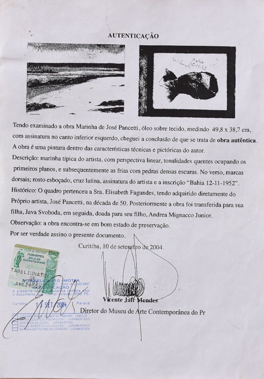 José Pancetti (1902-1958), Marinha - foto 6 de 8
