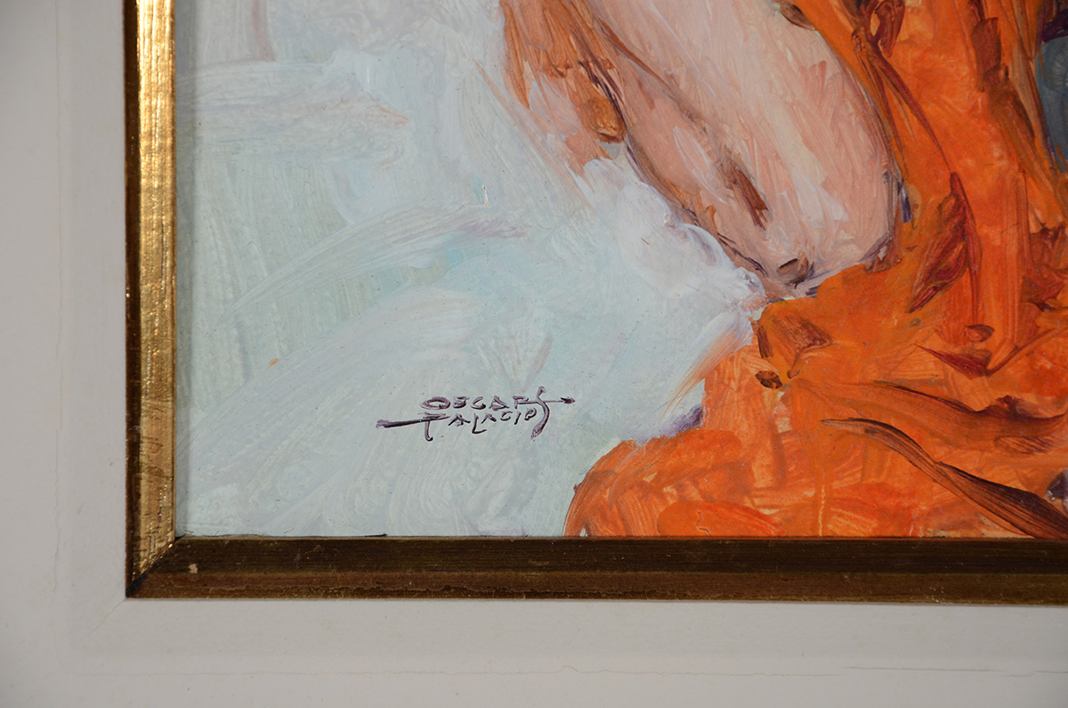 Oscar Palacios (1926-2009), Nu feminino - foto 3 de 4