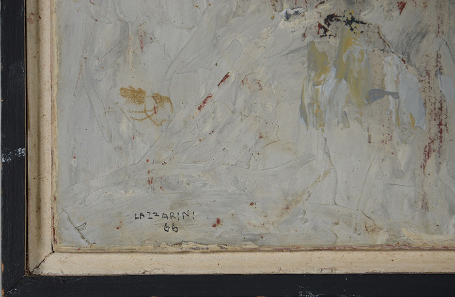  Domenico Lazzarini (1920-1987), Abstrato - foto 3 de 3