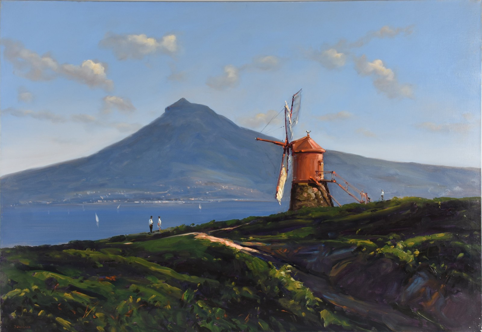 José Benigno (1955), Moinho na Ilha do Faial - Portugal - foto 1 de 3