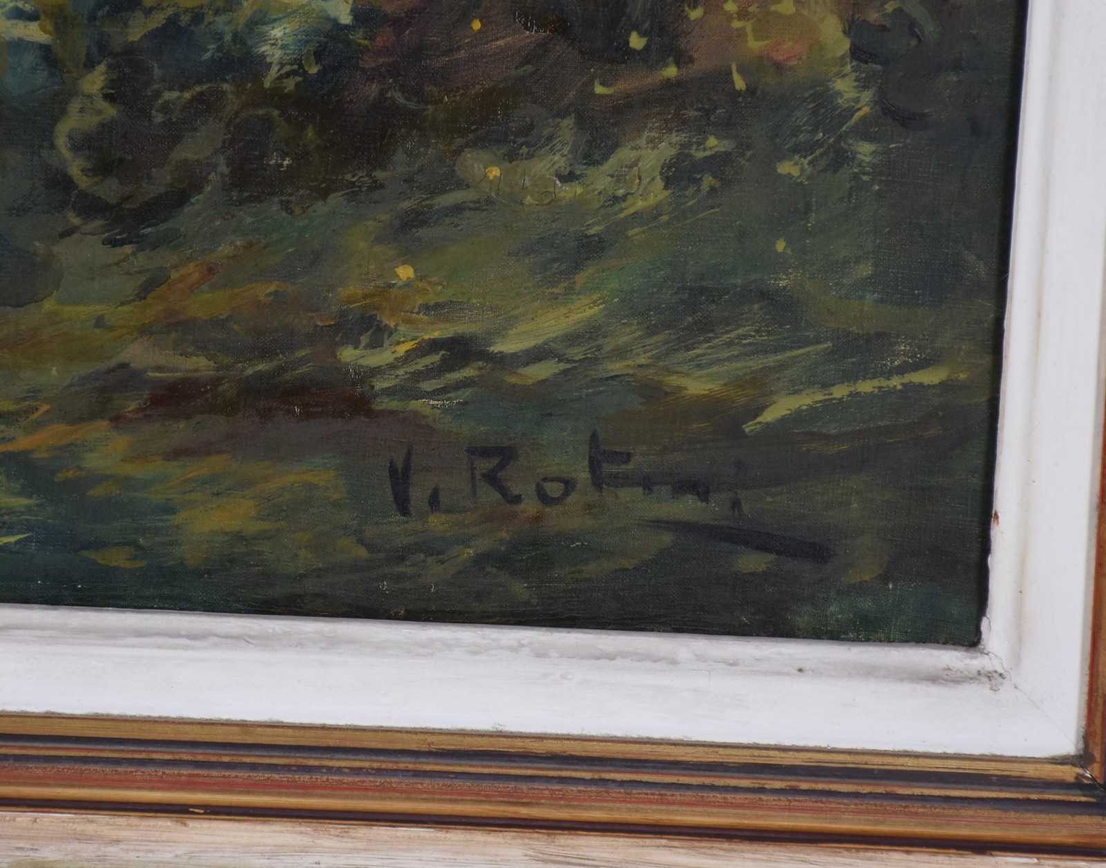Valerio Rotini (1911), Paisagem com figuras - foto 3 de 5