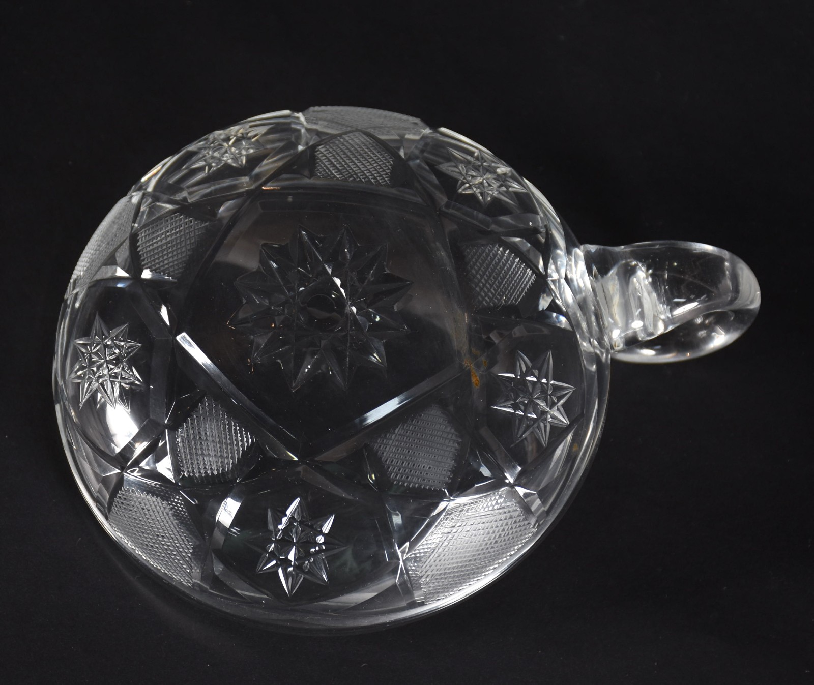 Onze taças com alças para sobremesa de cristal lapidado. - foto 5 de 6