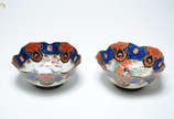 Par de bowls de porcelana chinesa. Diâmetro 20 ... - Par de bowls de porcelana chinesa. Diâmetro 20 altura 9 cm.