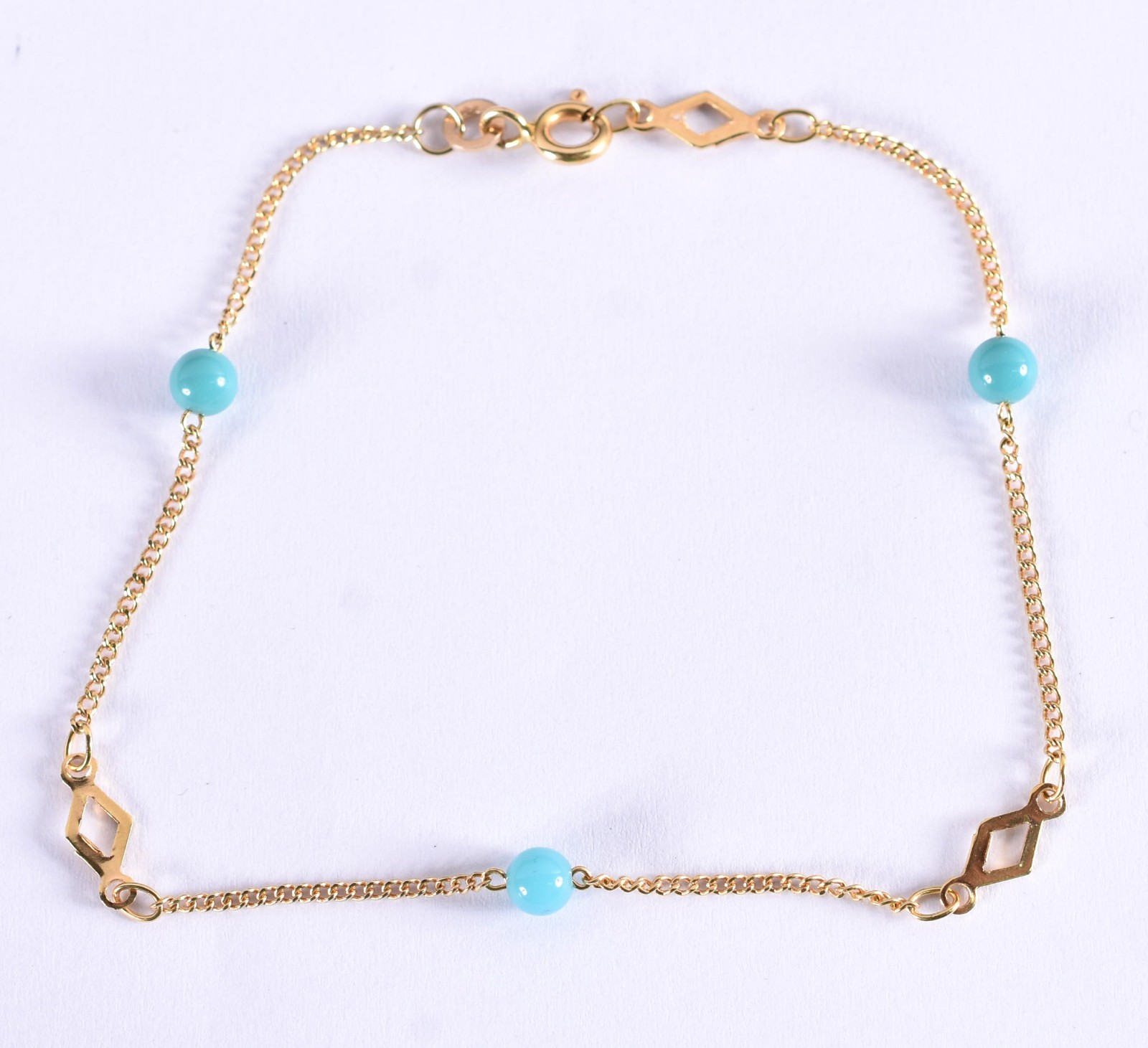 Pulseira em ouro 18 k (Por motivos de seguranças as peças não... - foto 1 de 5