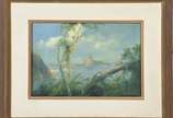 Francisco Coculilo (1893-1971), Paisagem do Rio... - Óleo sobre tela.