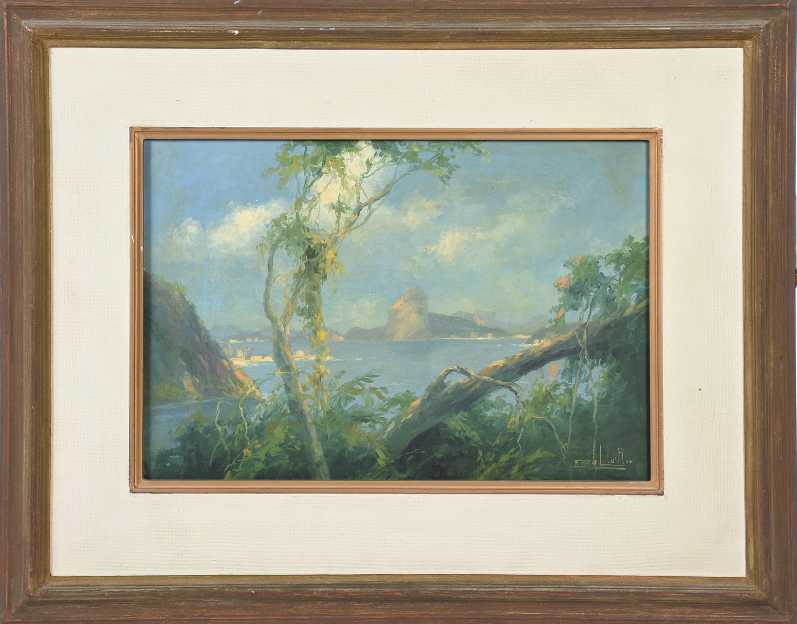 Francisco Coculilo (1893-1971), Paisagem do Rio de Janeiro - foto 2 de 4