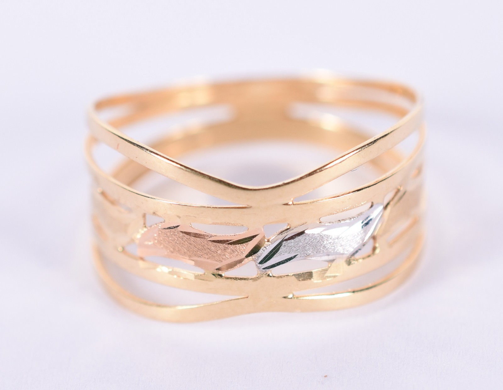 Anel de ouro 18k, contraste 750, aro 18 (Por motivos de seguranças as... - foto 1 de 3