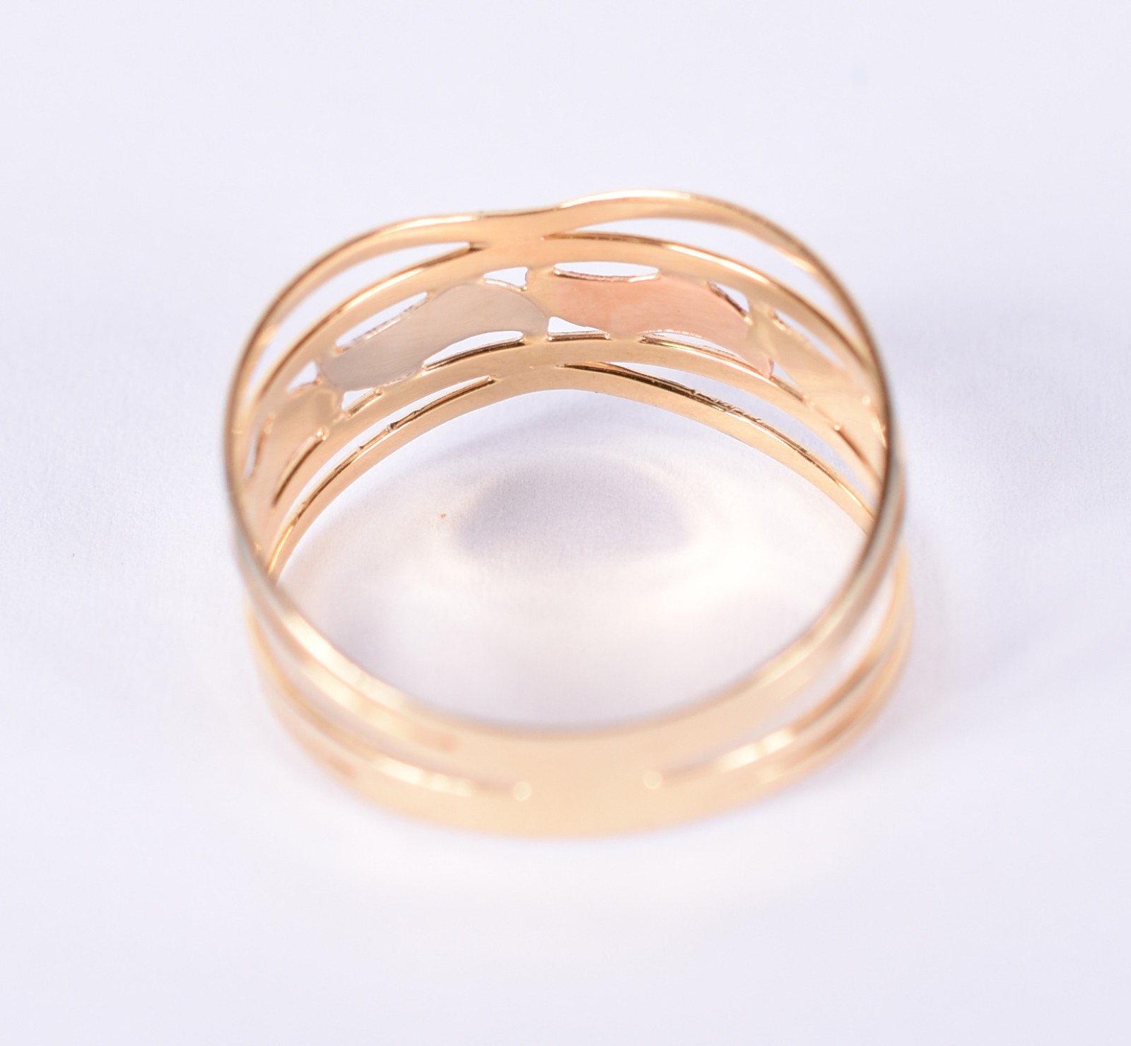 Anel de ouro 18k, contraste 750, aro 18 (Por motivos de seguranças as... - foto 3 de 3