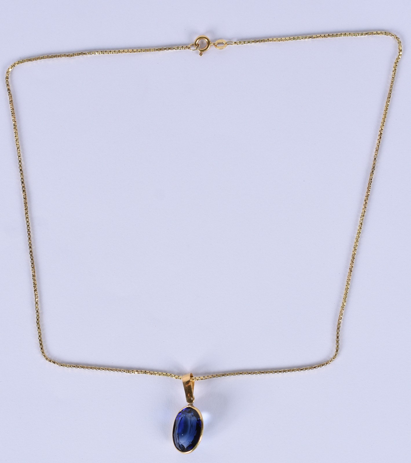 Gargantilha de ouro 18 k contraste 750 (Por motivos de seguranças as... - foto 2 de 4
