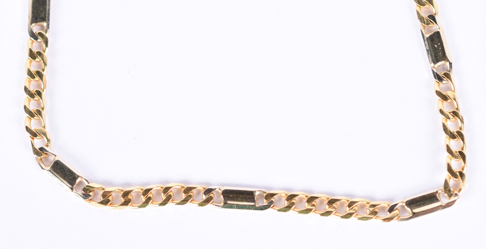 Pulseira de ouro amarelo contraste 750 (Por motivos de seguranças as... - foto 4 de 5