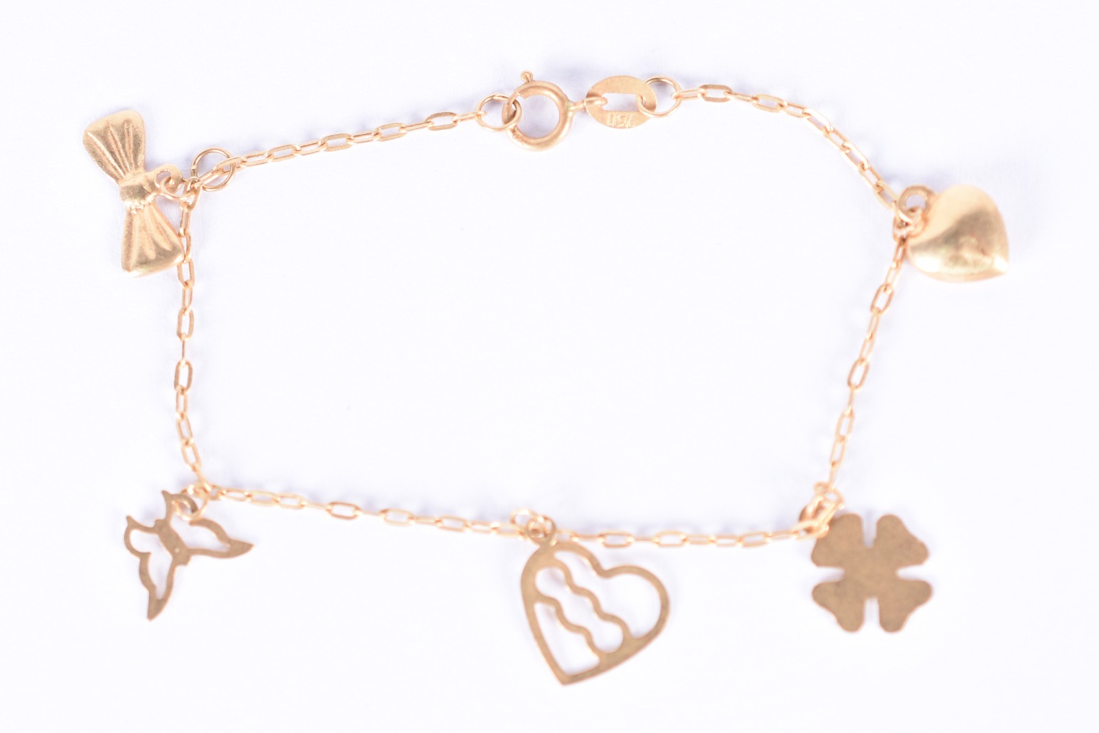 Pulseira de criança de ouro contraste 750 (Por motivos de seguranças... - foto 1 de 4